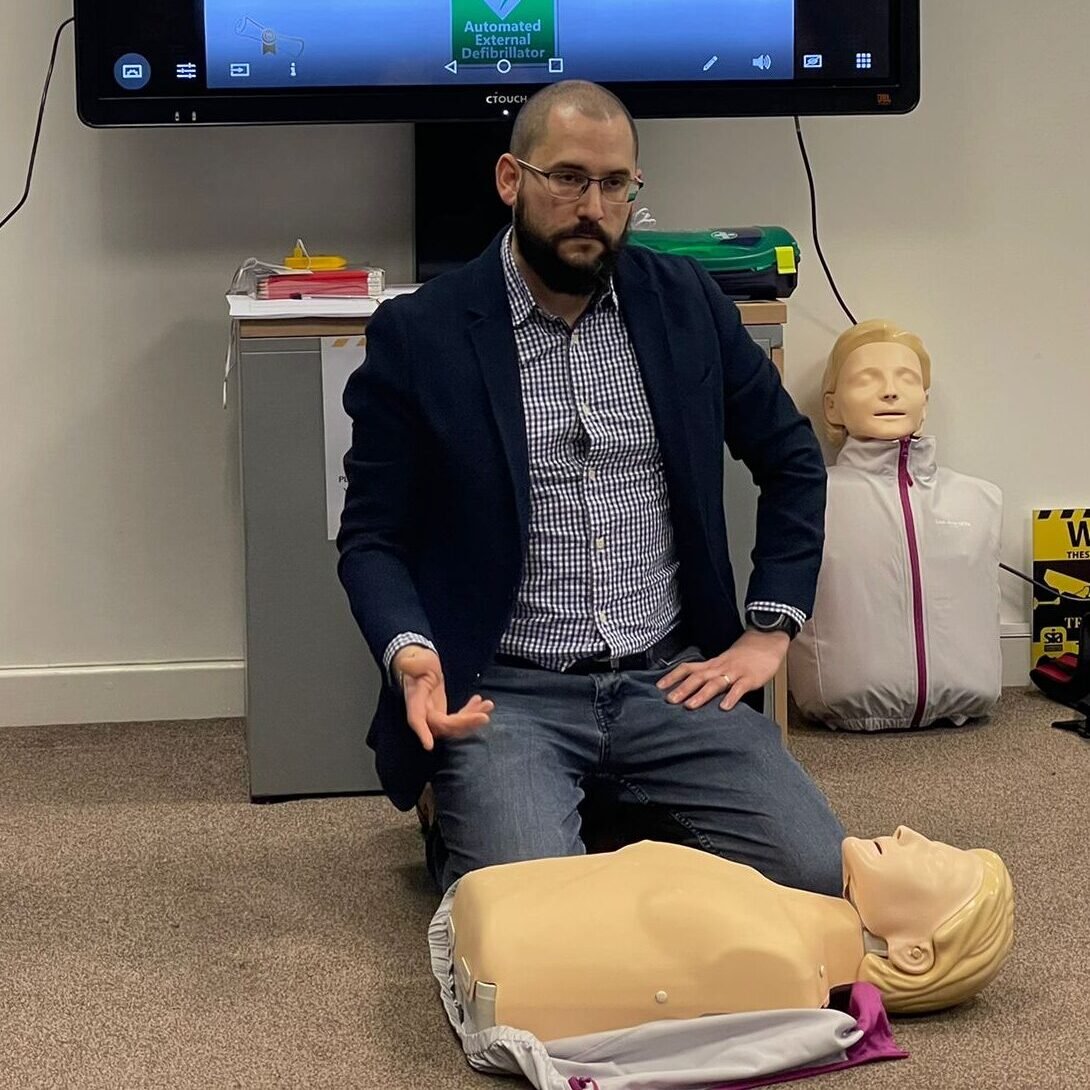 First aid training CPR